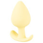 Plug anale Mini dilatatore in silicone Butt cuties giallo