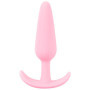Plug anale dilatatore Mini Butt in silicone cuties rosa