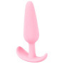 Plug anale dilatatore Mini Butt in silicone cuties rosa