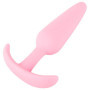 Plug anale dilatatore Mini Butt in silicone cuties rosa