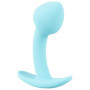 Plug anale in silicone Mini Butt dilatatore cuties turchese